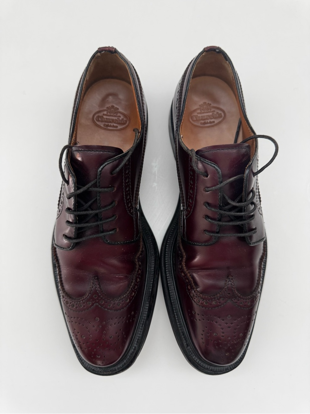 Timeless Church's Oxblood leather oxfords